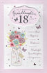Picture of 18 TODAY BIRTHDAY CARD GRANDDAUGHTER